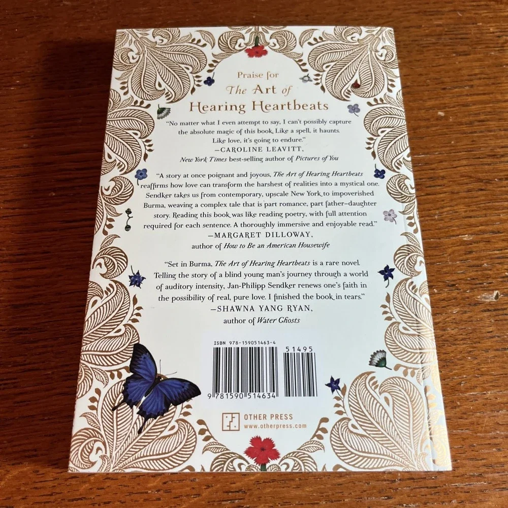 Art of Hearing Heartbeats : A Novel by Jan-Philipp Sendker (2012) Paperback